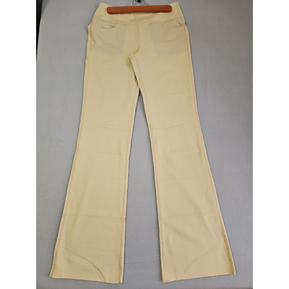 Women's Safort Yoga Pants Size M 34 with Pockets Khaki Color